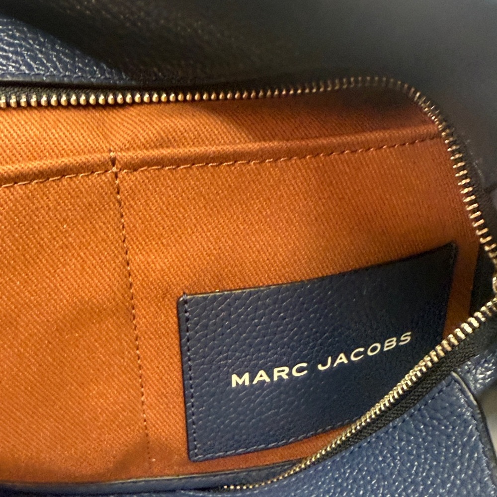 NEW MARC JACOBS medium tote bag dark blue color AUTHENTIC - Picture 13 of 13